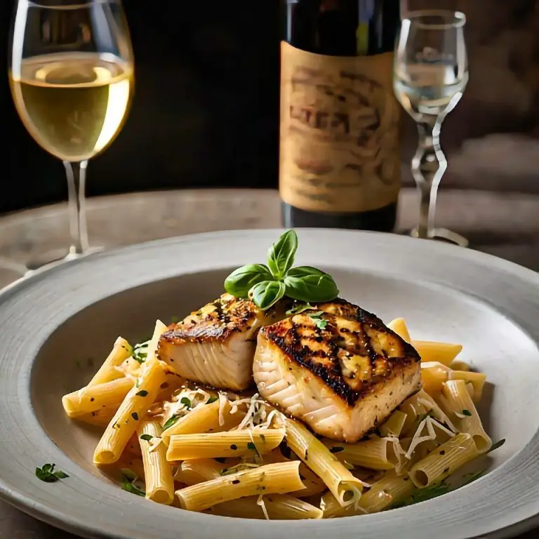 12. Bahama Penne and Seared Mahi-Mahi