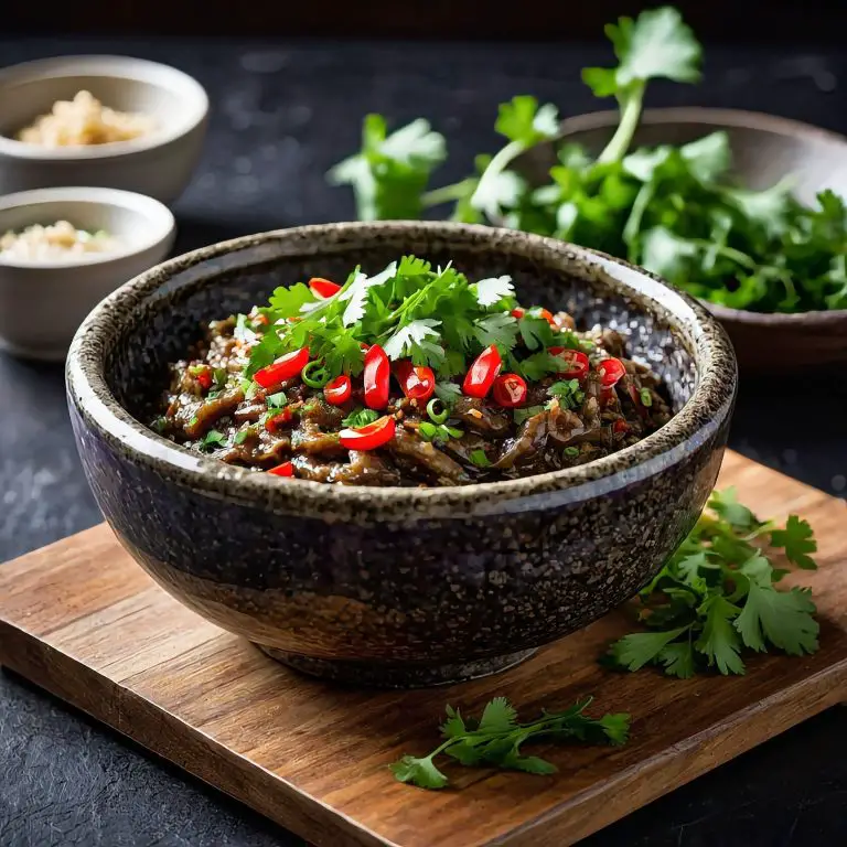 Jeow Mak Keua Recipe