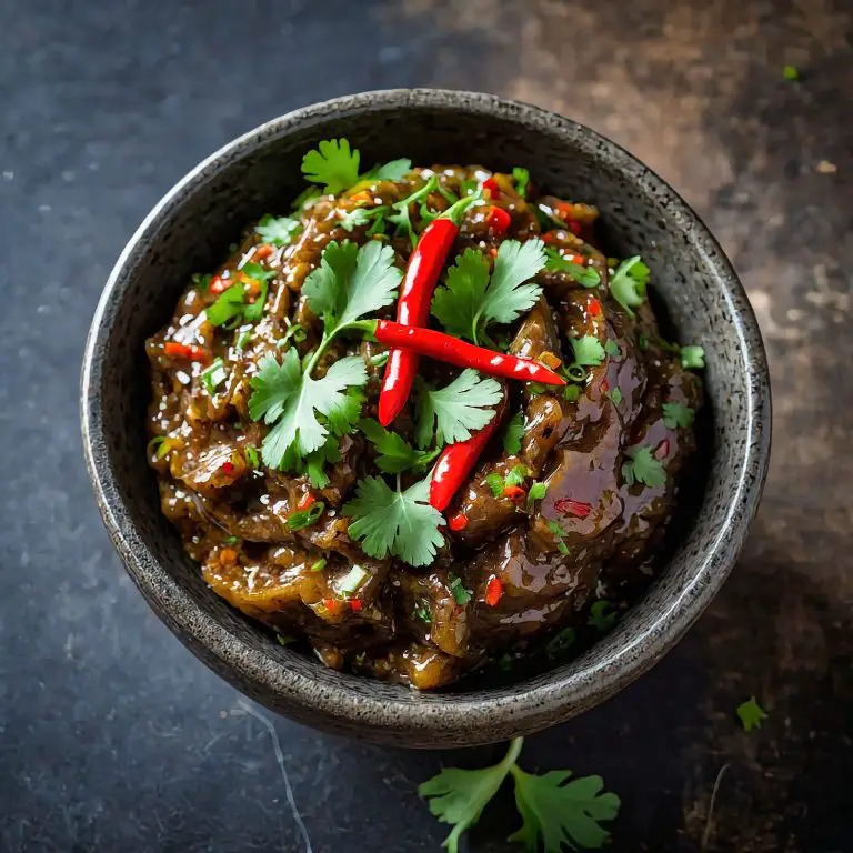 Jeow Mak Keua Recipe