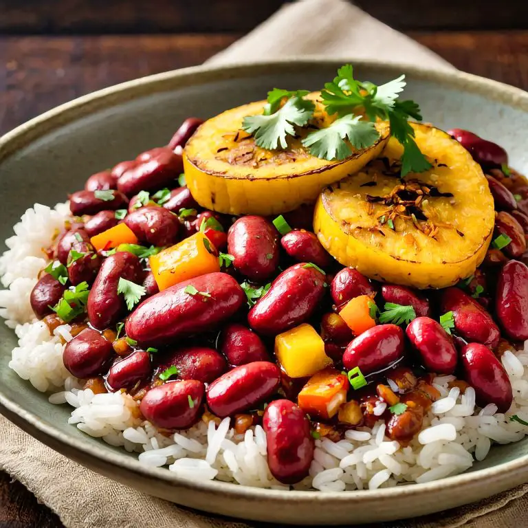15. Cuban Red Beans and Rice Recipe