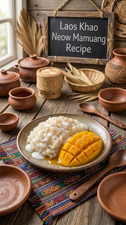 16. Laos Khao Neow Mamuang Recipe