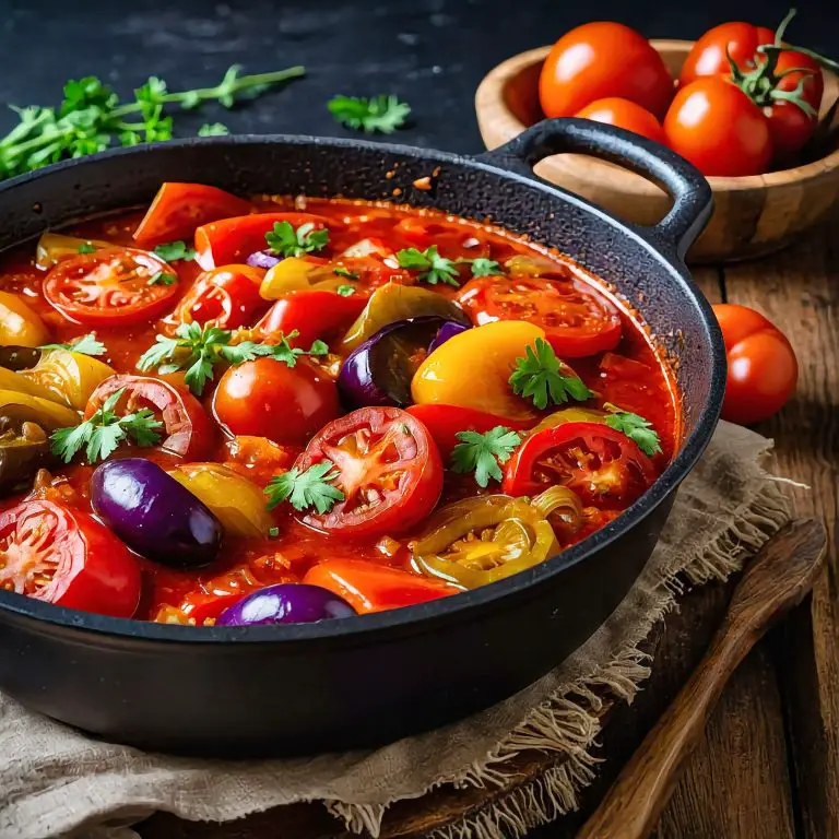 Serbian Sataras Tomatoes Recipe