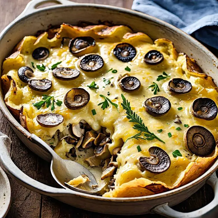 South African Potato Mushroom Bake Recipe