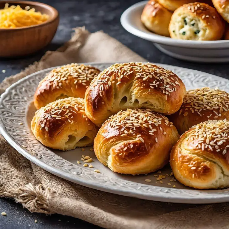 Serbian Kiflice Cheese Rolls Recipe