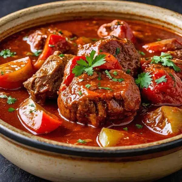 Serbian Muckalica Meat Stew Recipe