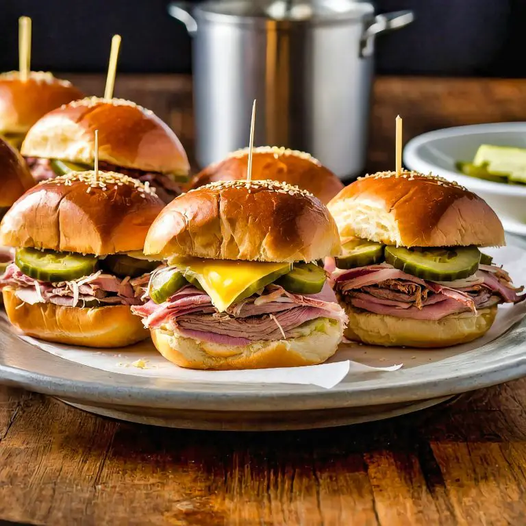 6. Cuban Sliders Recipe