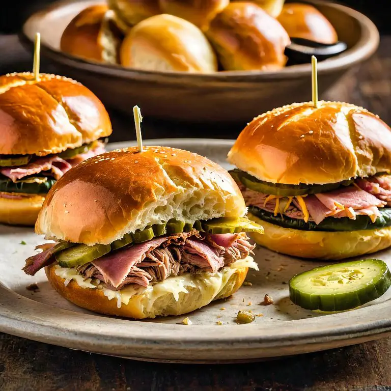 6. Cuban Sliders Recipe