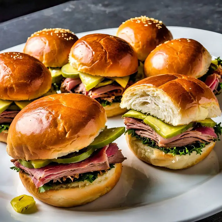 6. Cuban Sliders Recipe