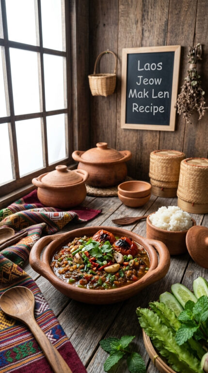 6. Laos Jeow Mak Len Recipe