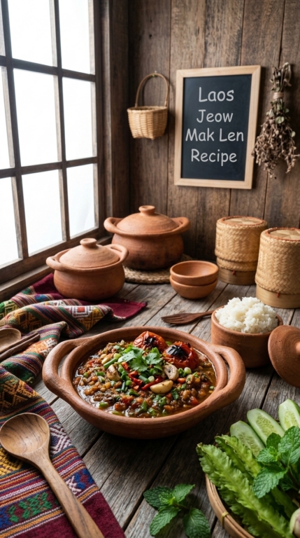 6. Laos Jeow Mak Len Recipe