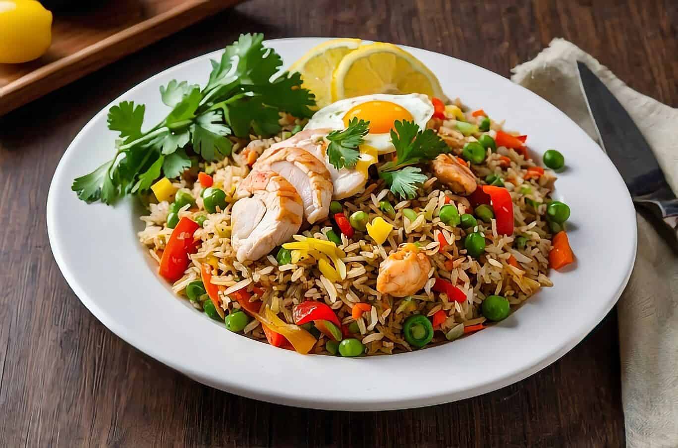 cuador Chaulafan de Pollo Recipe