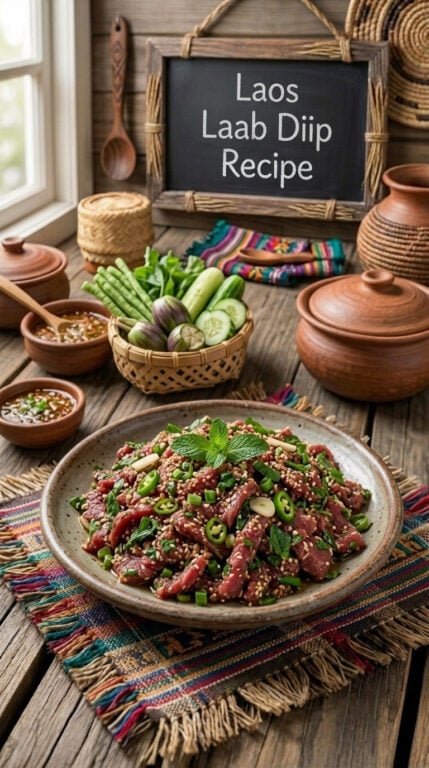 7. Laos Laab Diip Recipe