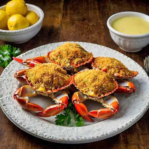 9. Bahamian Baked Stuffed Crab