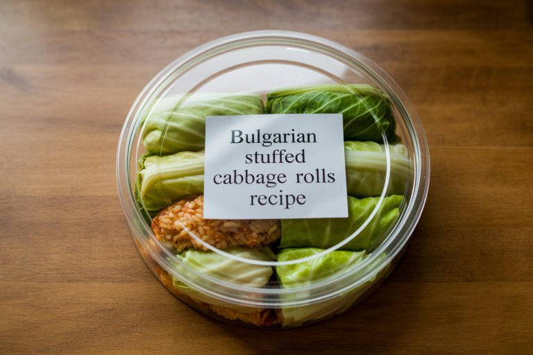 Bulgarian Stuffed Cabbage Rolls Recipe Storage Tips