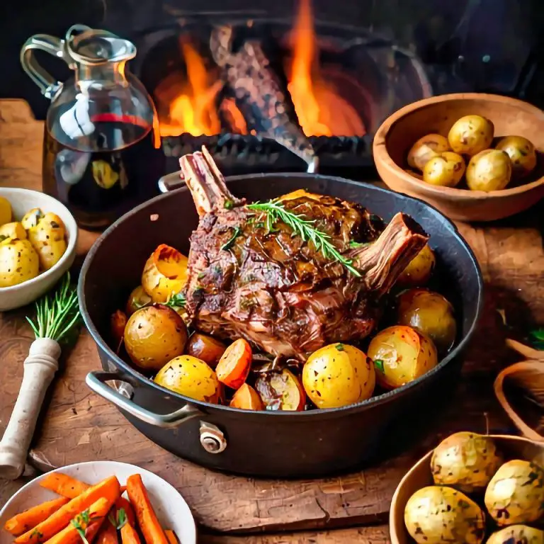 10. Croatian Campfire Lamb Peka Recipe