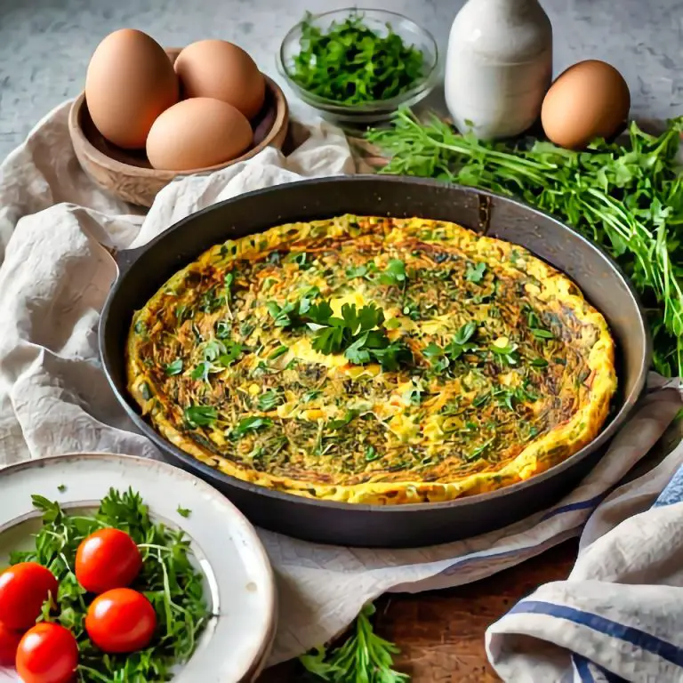 10. Persian Kuku Sabzi Recipe