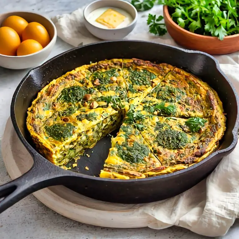 10. Persian Kuku Sabzi Recipe