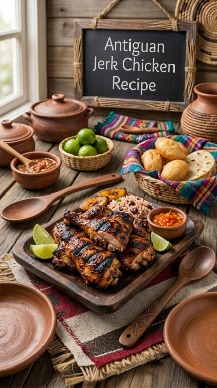11. Antiguan Jerk Chicken Recipe