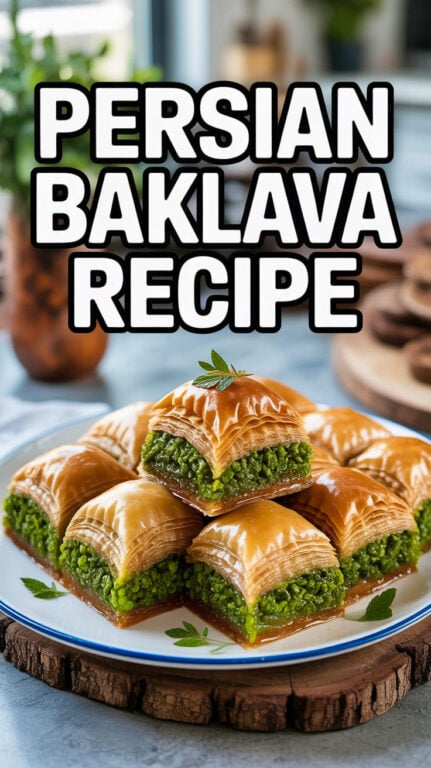 12. Persian Baklava Recipe