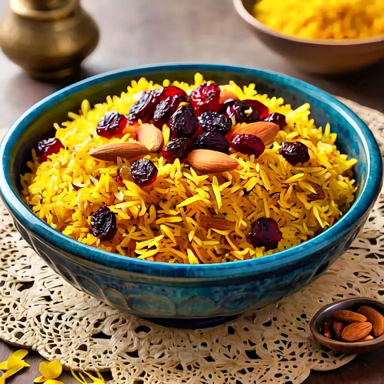 15. Persian Zereshk Polo Recipe