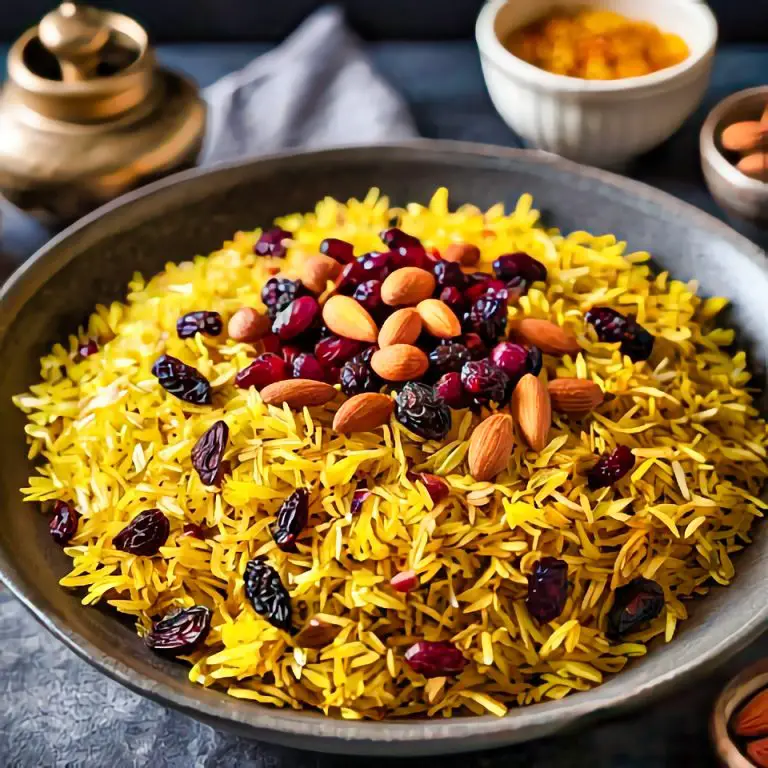 15. Persian Zereshk Polo Recipe