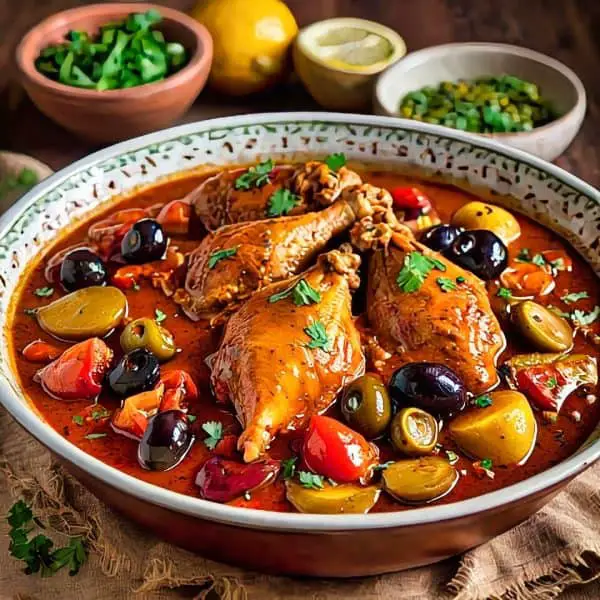 Moroccan Chicken Tagine Recipe