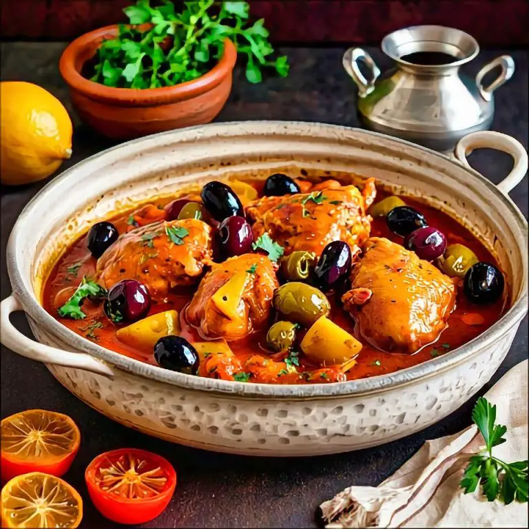 Moroccan Chicken Tagine Recipe