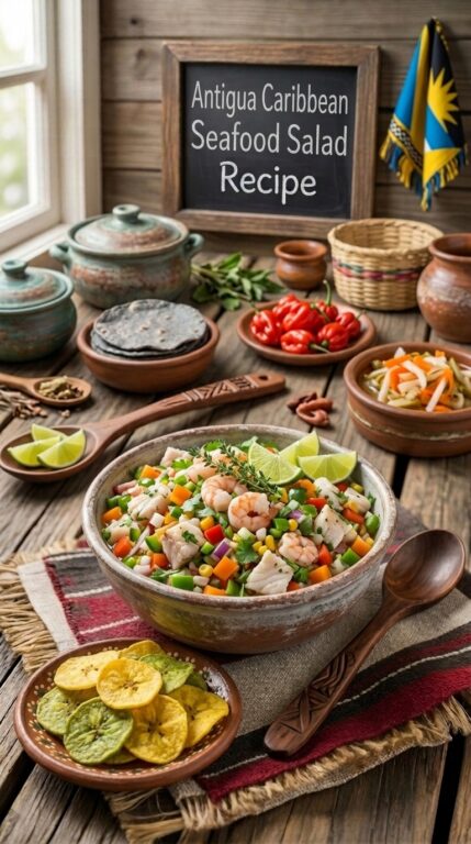 Antigua Caribbean Seafood Salad Recipe