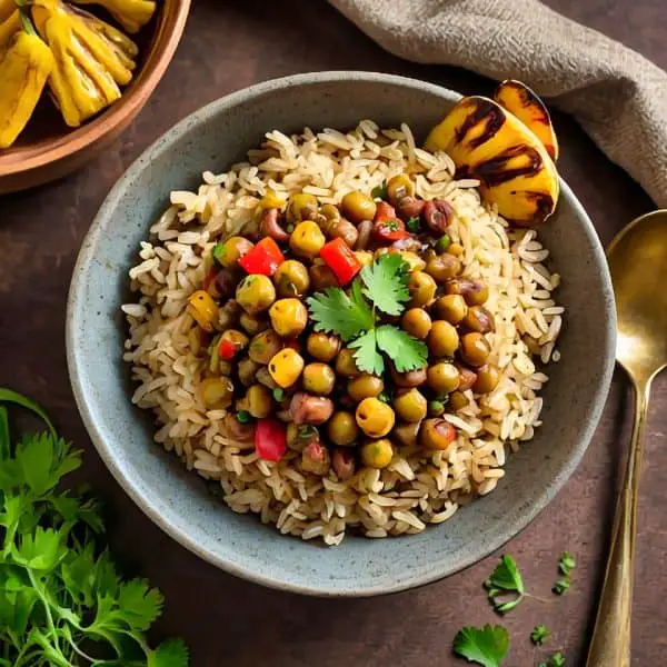 24. Bahamian Pigeon Peas and Rice