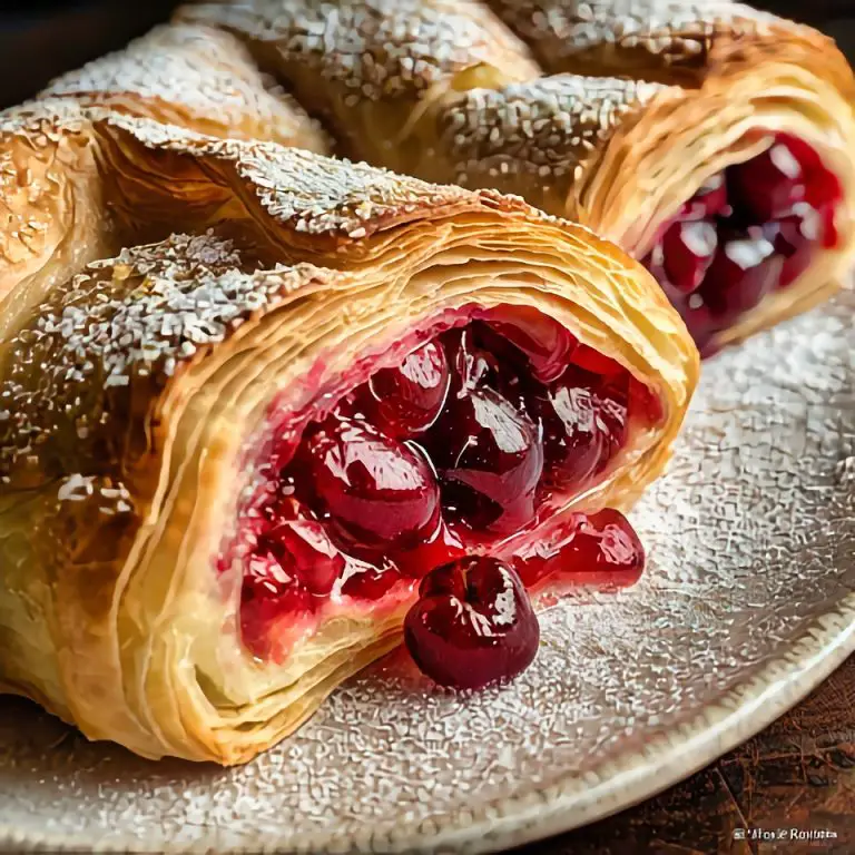 25. Croatian Sour Cherry Strudel