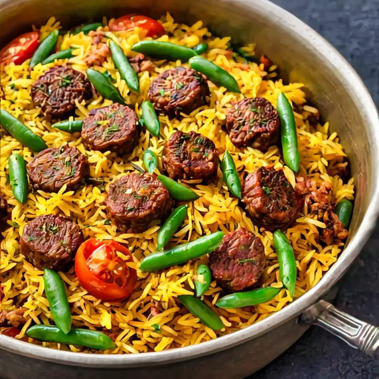 3. Persian Lubia Polo Recipe