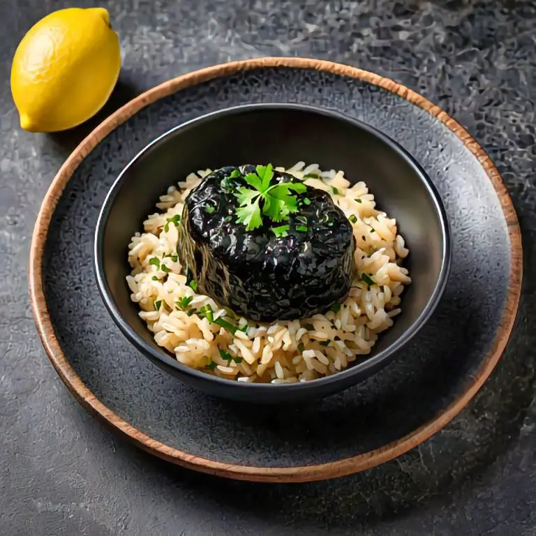 4. Croatian Cuttlefish Risotto Recipe