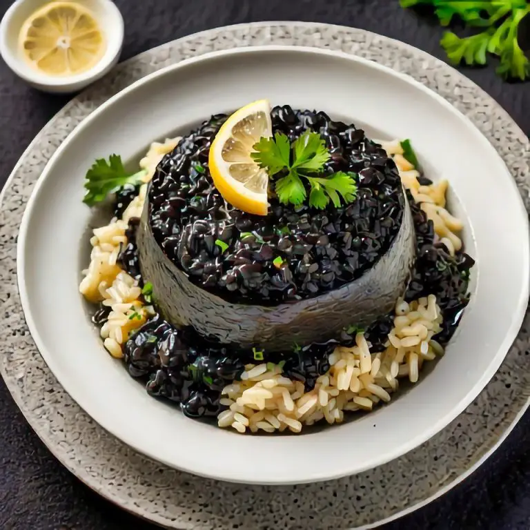 4. Croatian Crni Rižo Recipe