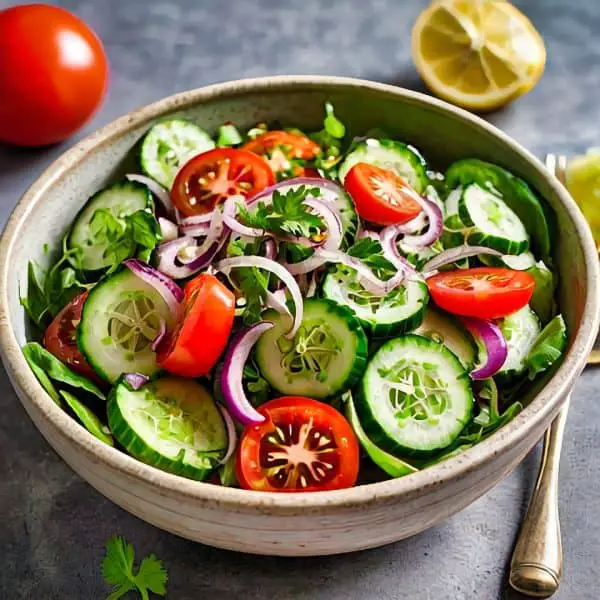 4. Persian Shirazi Salad Recipe