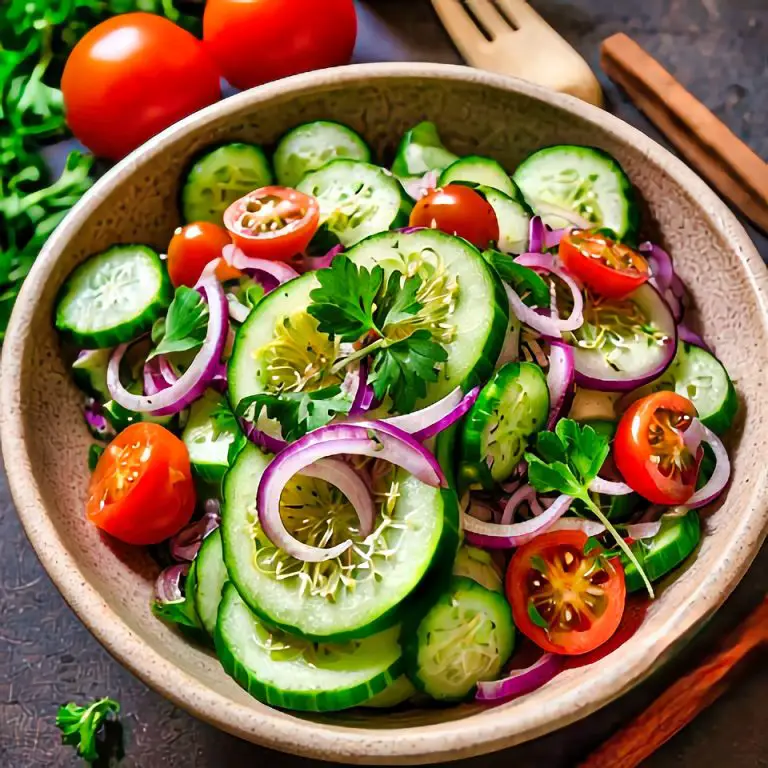 4. Persian Shirazi Salad Recipe