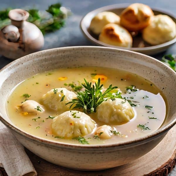 7. Croatian Zagorski Štrukli Soup Recipe