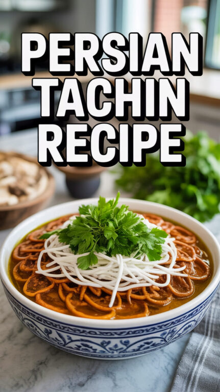 8. Persian Tachin Recipe