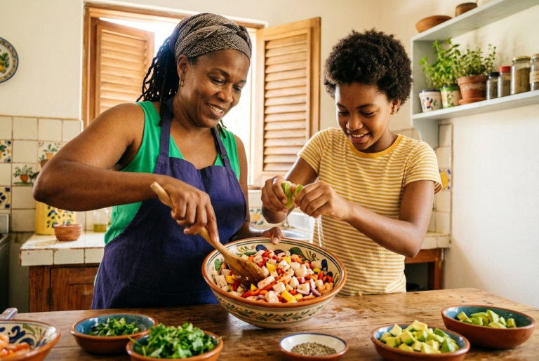 Antigua Caribbean Seafood Salad Recipe - Prep