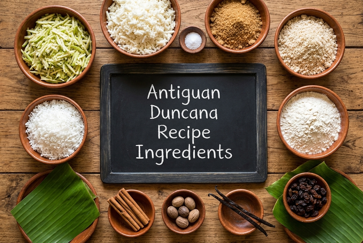 Antiguan Duncana Recipe - Ingredients