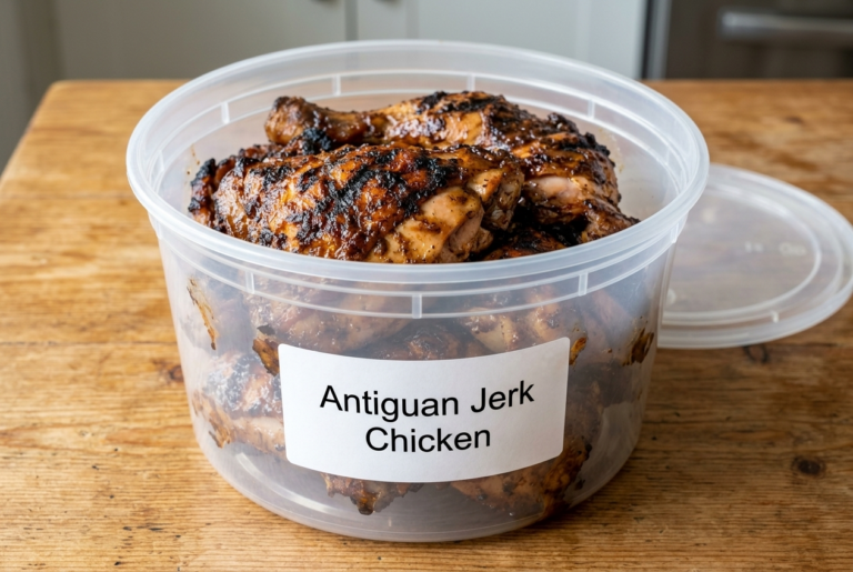 Antiguan Jerk Chicken Recipe - Storage