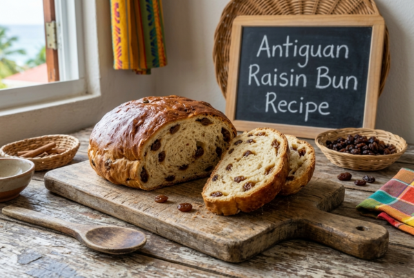 Antiguan Raisin Bun Recipe