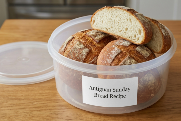 Antiguan Sunday Bread Recipe - Storage