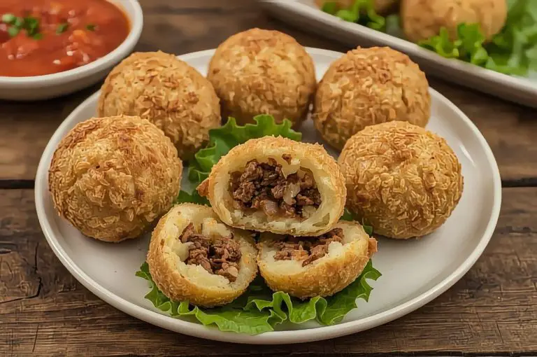 13. Bolivian Stuffed Potatoes Recipe