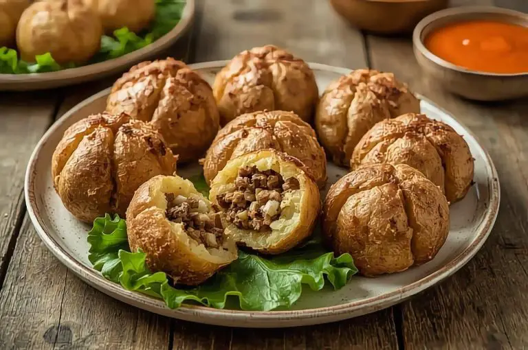 13. Bolivian Stuffed Potatoes Recipe