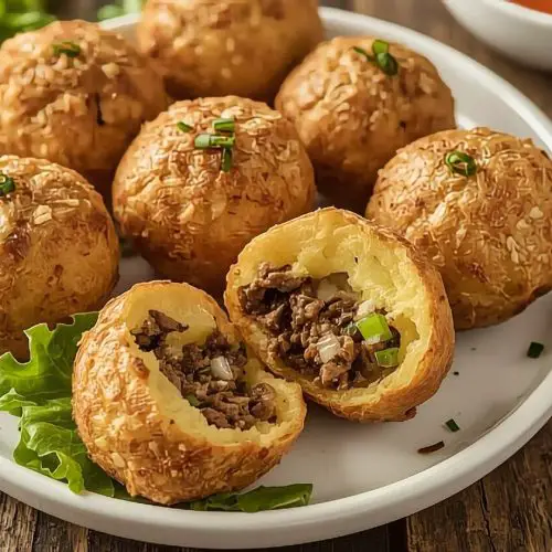 13. Bolivian Stuffed Potatoes Recipe