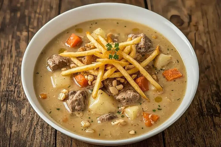 Bolivian Sopa De Mani Recipe