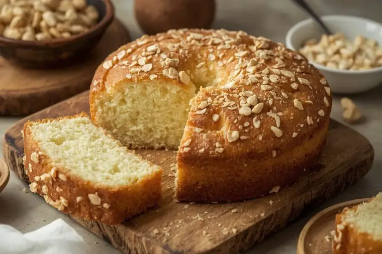 Angolan Bolo de Ginguba Sponge Cake Recipe