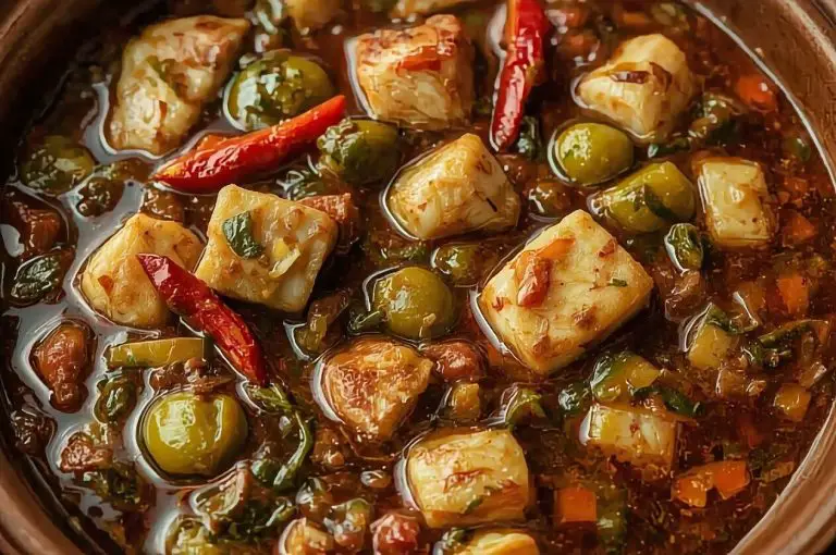 Angolan Calulu de Peixe Fish Vegetable Stew Recipe