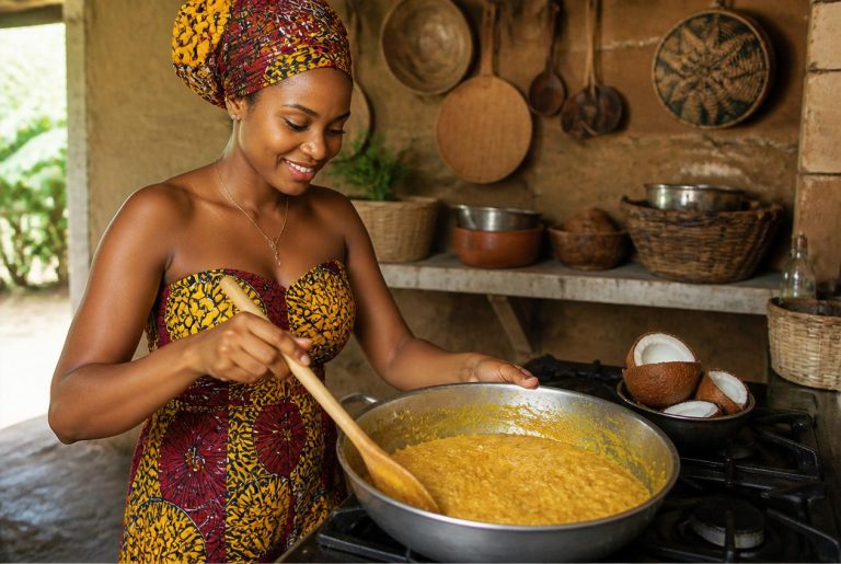 Angolan Cocada Amarela Coconut Custard Recipe - Cooking