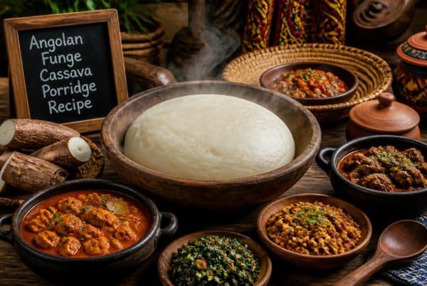 Angolan Funge Cassava Porridge Recipe